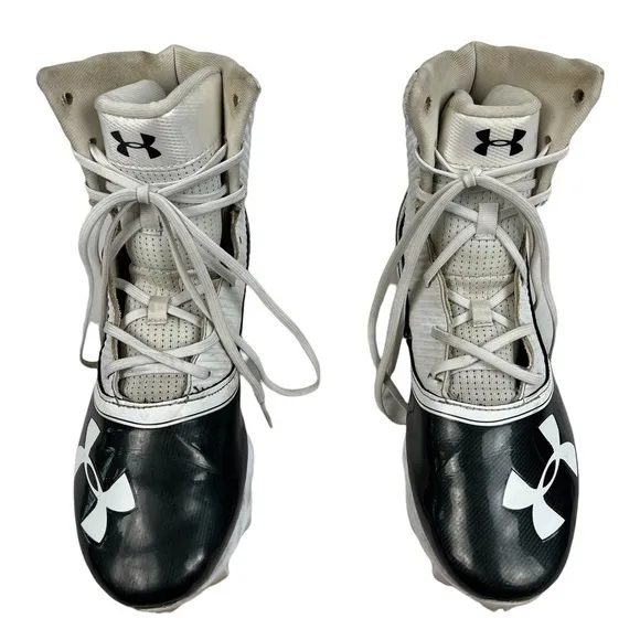 Under Armour Highlight Hi-Top‎ Football Cleats Sz 9