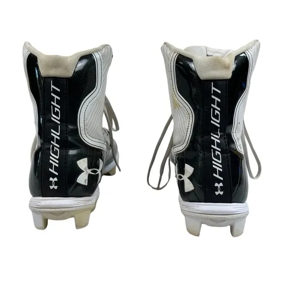 Under Armour Highlight Hi-Top‎ Football Cleats Sz 9