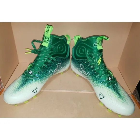 UNDER ARMOUR HIGHLIGHT MC FOOTBALL LACROSSE CLEATS 3025082-301 MEN'S Sizes NWOB