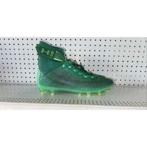 Under Armour Highlight MC Mens Football Cleats Size 13 Green Neon