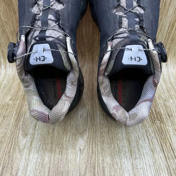 Under Armour HOVR Machina‎ Off Road Men's Size 7.5 Black Boa Running Shoes