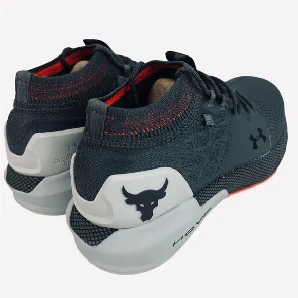 Under Armour HOVR Project Rock 2 Grey Run Shoes 3022704-102