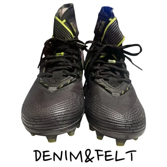 Under Armour Mens Highlight MC Football Cleat | Color: Black/Jet Grey | NEW/NWOB