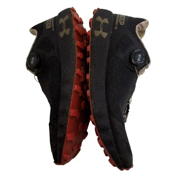 Under Armour Men's HOVR Machina Off Road CH1 Keep Hammering Camo Gray Size 10