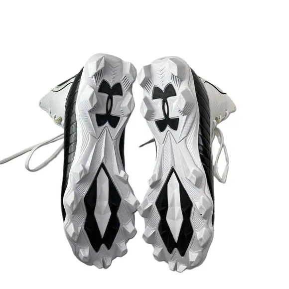 Under Armour Mens Size 8.5 Highlight RM Football Cleats Black Shoes 3021197-003