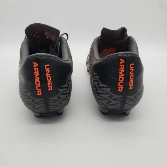 Under Armour Men's UA Corespeed Force 2.0 FG Cleats Shoes Size 13 Grey Orange