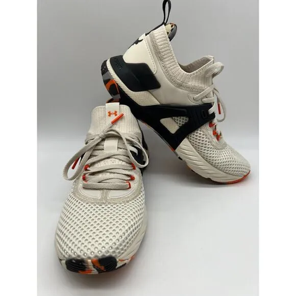 Under Armour Project Rock 4 Marble HOVR Training Shoes Men's Size 7.5 NEW🛒