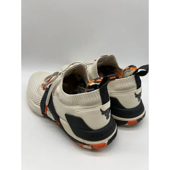 Under Armour Project Rock 4 Marble HOVR Training Shoes Men's Size 7.5 NEW🛒