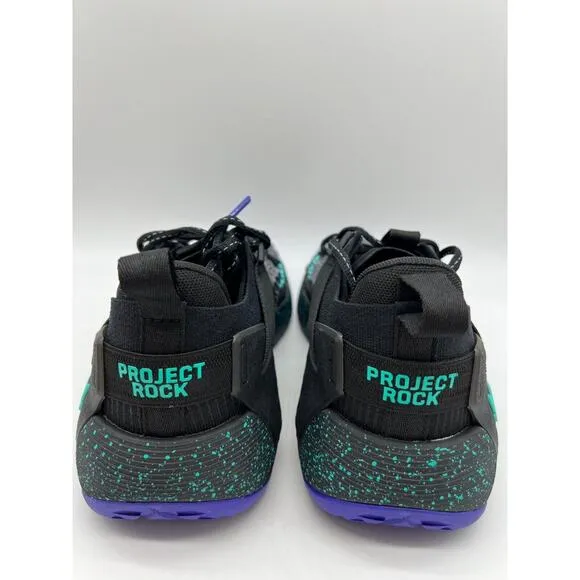Under Armour Project Rock 6 Black Training Shoes 3026535-001 Women's Size 9📦