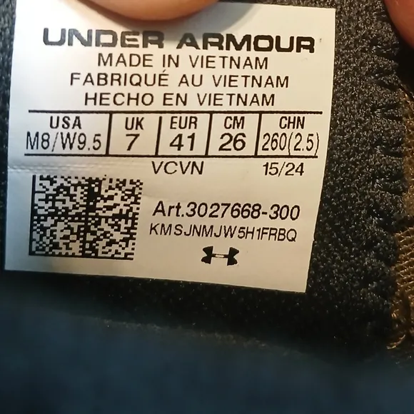 Under Armour Project Rock 7 Training Shoes Men's Size 8 Women's 9.5 (NWOT)