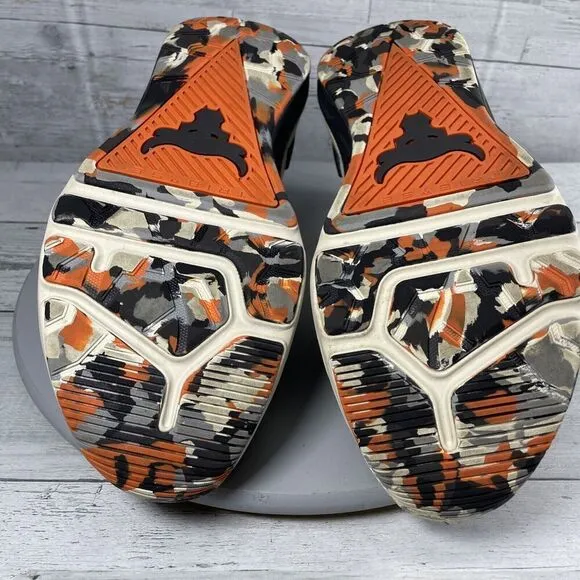 Under Armour Project Rock 4 Men’s Sz 11.5 Marble Orange gym HOVR Training Shoes