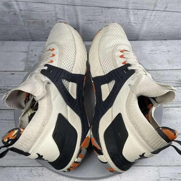 Under Armour Project Rock 4 Men’s Sz 11.5 Marble Orange gym HOVR Training Shoes