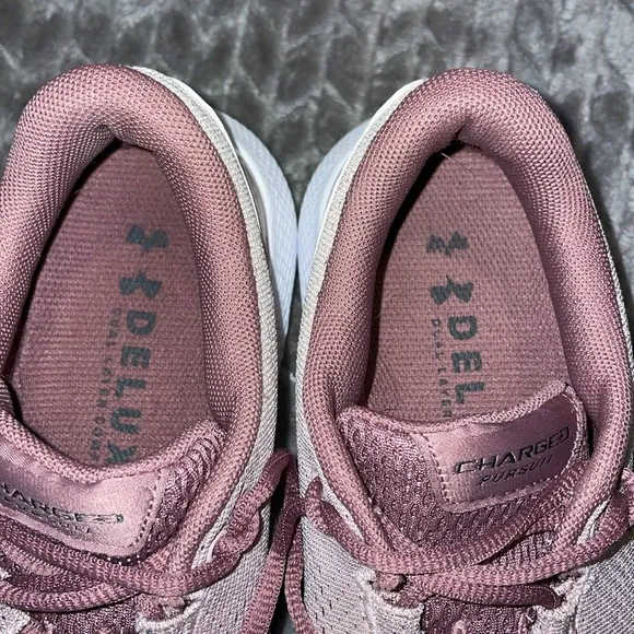 Under Armour Shoes Womens 7 Charged Pursuit Sneakers Running Workout Road Pink