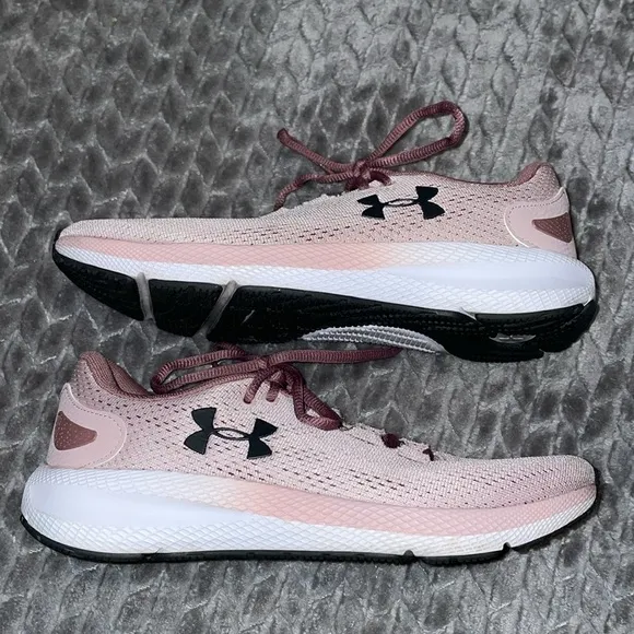 Under Armour Shoes Womens 7 Charged Pursuit Sneakers Running Workout Road Pink