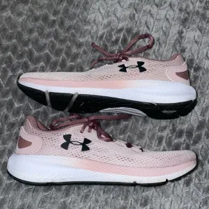 Under Armour Shoes Womens 7 Charged Pursuit Sneakers Running Workout Road Pink