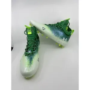Under Armour Spotlight Lux MC 2.0 Football Cleats Green 3025082-301 Size 13