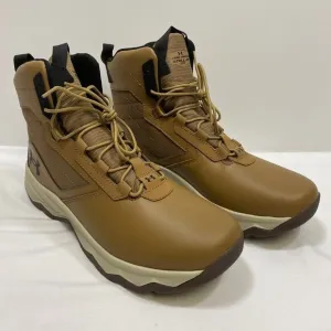 Under Armour Stellar G2 Tactical Boots Men's 9 Lite Brown 6&quot; Leather High Top