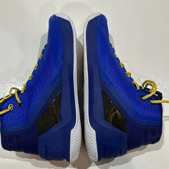 Under Armour Steph Curry 3 1269279-400 Dub Nation Sneakers Basketball Shoes 8.5