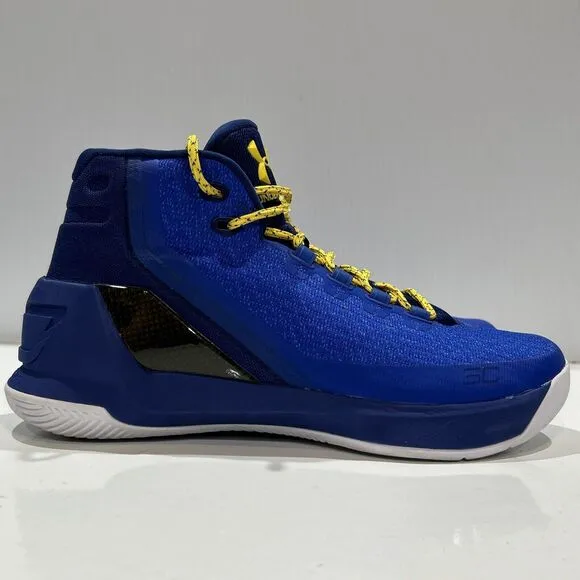 Under Armour Steph Curry 3 1269279-400 Dub Nation Sneakers Basketball Shoes 8.5