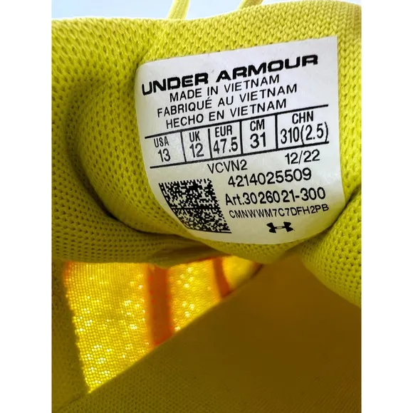 Under Armour Tribase Reign 5 Training Shoes 3026021-300 Men’s Size 13 NEW🛒