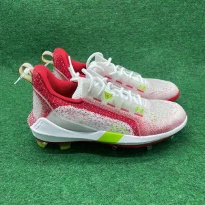 Under Armour UA Harper 6 Low ST Baseball Cleats Red/White Mens 7.5