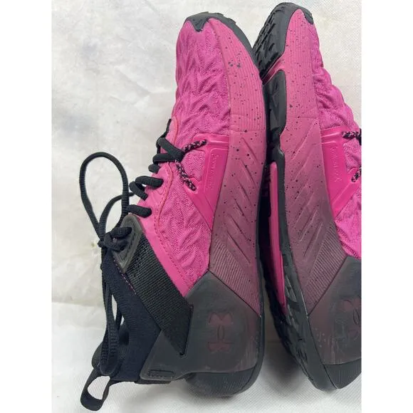 Under Armour Under Armour Project Rock 6 Women’s 7.5 Training Shoes Pink Black