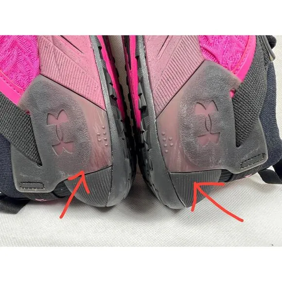 Under Armour Under Armour Project Rock 6 Women’s 7.5 Training Shoes Pink Black