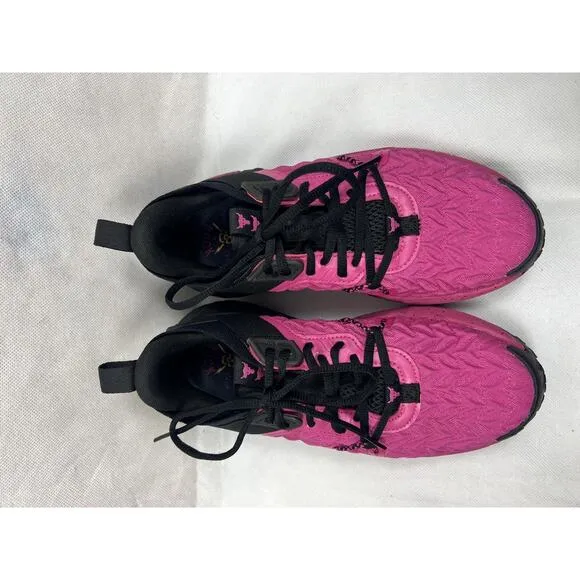 Under Armour Under Armour Project Rock 6 Women’s 7.5 Training Shoes Pink Black