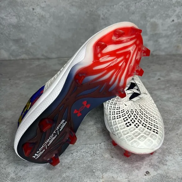 Under Armour Women's Glyde 2.0 MT USA TPU Softball Cleats Sz 7.5