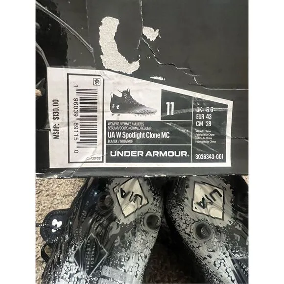 Under Armour, women's UA W Spotlight Clone 4.0 MC shoes