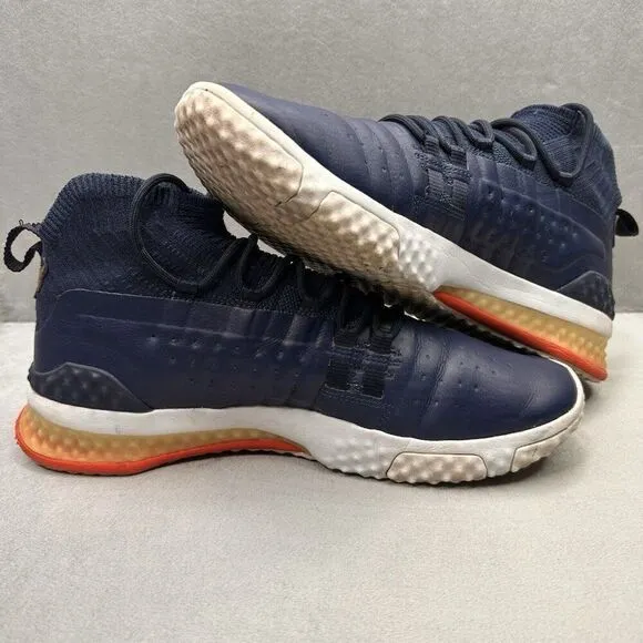 Under Armour Project Rock 1 Mens Size 12 Shoes Navy Blue Training Gym Sneaker