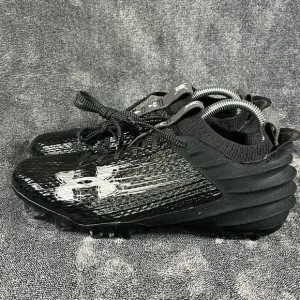 Under Armour Blur Smoke 2.0 Black Football Cleats  Men's Size 8
