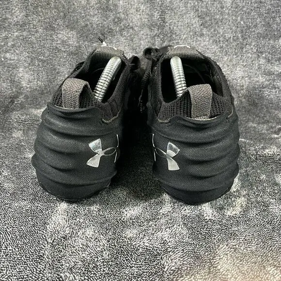 Under Armour Blur Smoke 2.0 Black Football Cleats  Men's Size 8