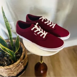 Vans Authentic Classic Tennis Sneaker Shoe, Port Twany (Purple/Red) Size 11 NWOT