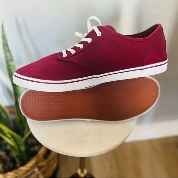 Vans Authentic Classic Tennis Sneaker Shoe, Port Twany (Purple/Red) Size 11 NWOT