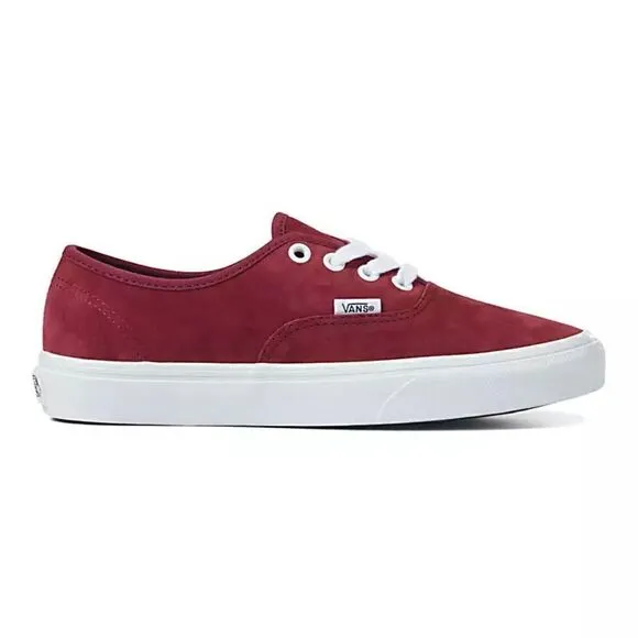 Vans Authentic Classic Tennis Sneaker Shoe, Port Twany (Purple/Red) Size 11 NWOT