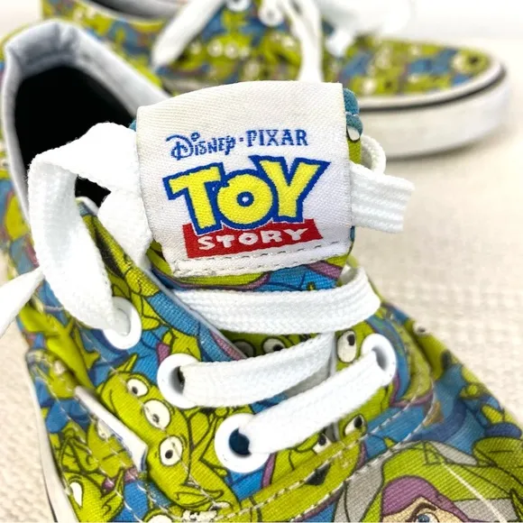 VANS Era Toy Story Aliens Shoes Disney Pixar Glow in the Dark Womens size 6