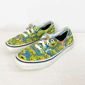 VANS Era Toy Story Aliens Shoes Disney Pixar Glow in the Dark Womens size 6