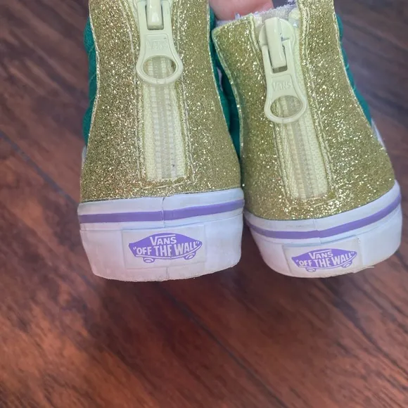 Vans limited edition Mardi Gras toddler high tops