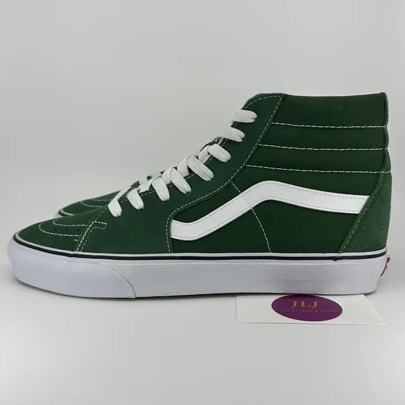 Vans Men's Theory Green Suede Sk8-Hi High Top Sneakers Size 9.5 / 11 Women's