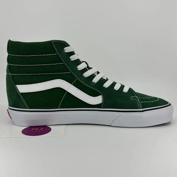 Vans Men's Theory Green Suede Sk8-Hi High Top Sneakers Size 9.5 / 11 Women's