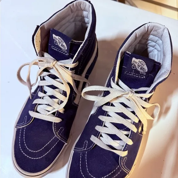 Vans Old Skool Blue High-Top Sneakers