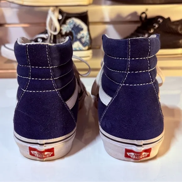 Vans Old Skool Blue High-Top Sneakers