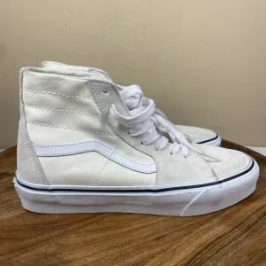 Vans SK8 Hi Turtle Dove Womens White Cream Beige Size 9 NWT High Top Shoes