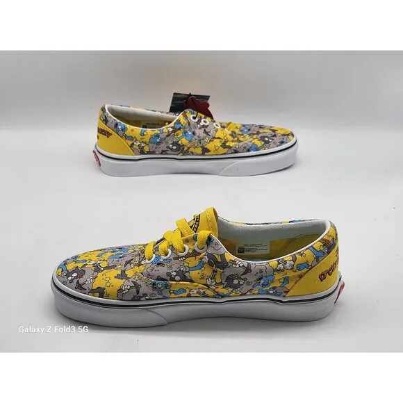 Vans The Simpsons &quot;Itchy and Scratchy&quot; Era Shoes Size Mens 4.5 Womens 6