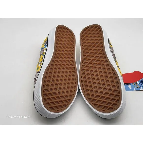 Vans The Simpsons &quot;Itchy and Scratchy&quot; Era Shoes Size Mens 4.5 Womens 6