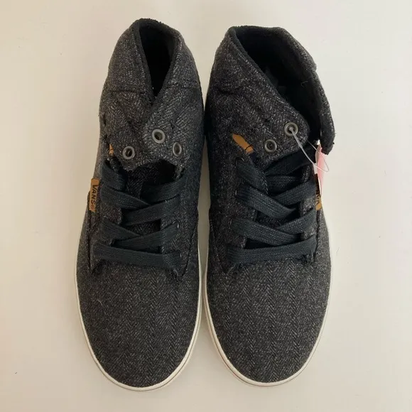 Vans Winston Hi Black High Top Sneaker Shoes