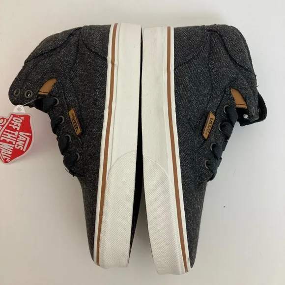 Vans Winston Hi Black High Top Sneaker Shoes