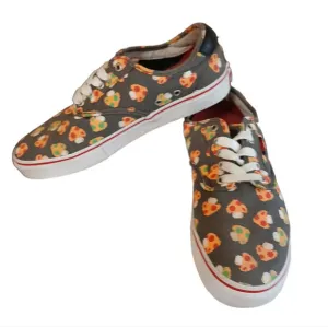Vans x Nintendo Mushroom Sneakers Tennis Shoes Men's size 8.5