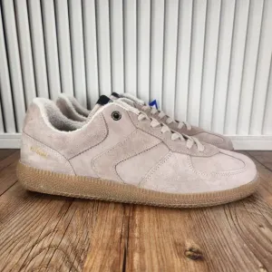 Verbenas Sora Womens Size 10 EU 41 Beige Suede Tennis Shoes Handmade in Spain